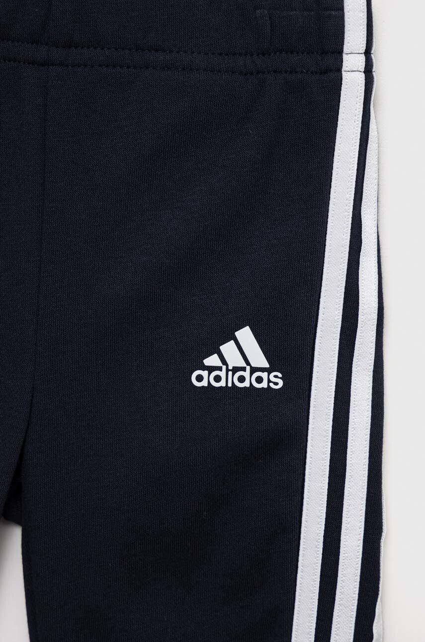 adidas Детски анцуг I 3S CB FT JOG в тъмносиньо - Pepit.bg
