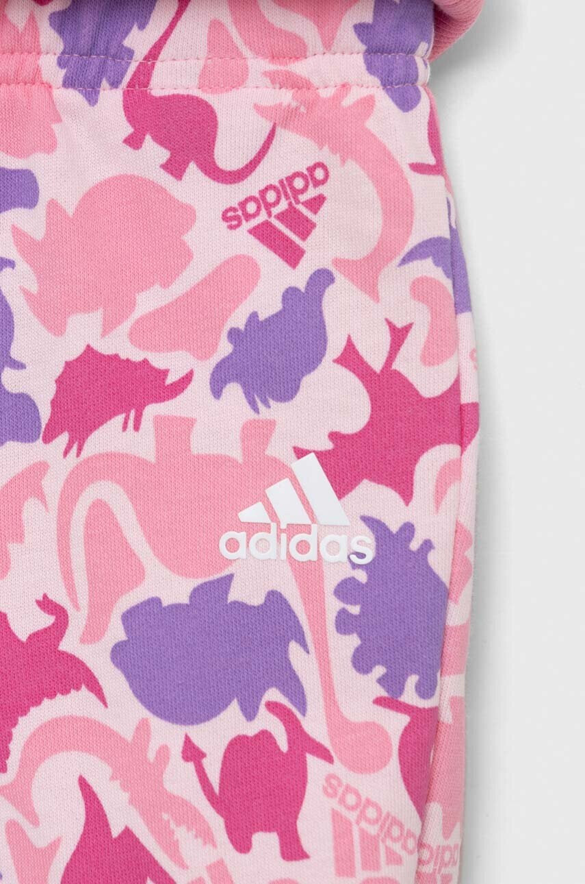adidas Детски анцуг I AOP FT в розово - Pepit.bg