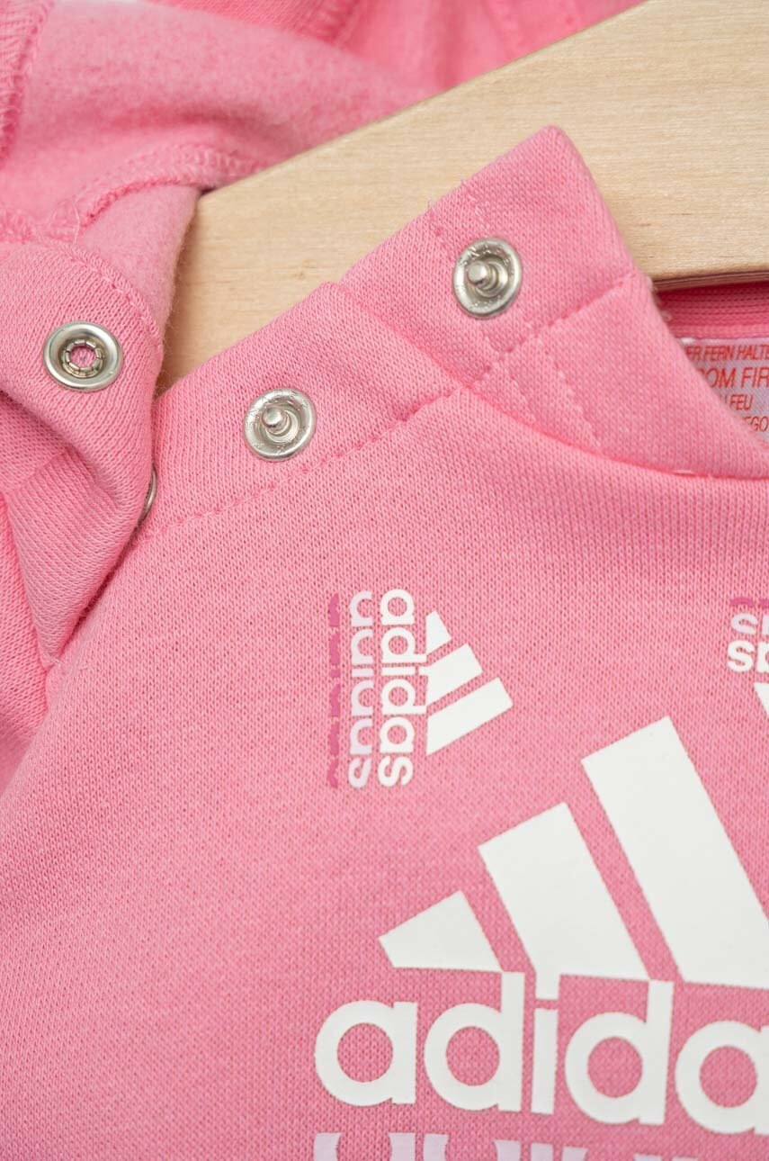 adidas Детски анцуг I BLUV FL в розово - Pepit.bg