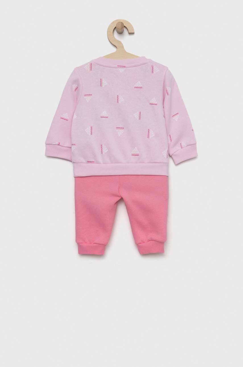 adidas Детски анцуг I BLUV FL в розово - Pepit.bg