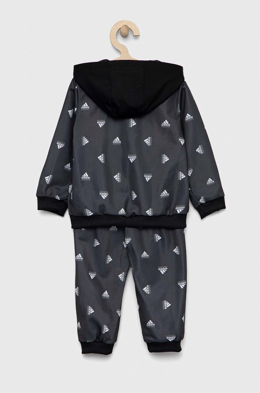 adidas Детски анцуг I BLUV SHINY в сиво - Pepit.bg