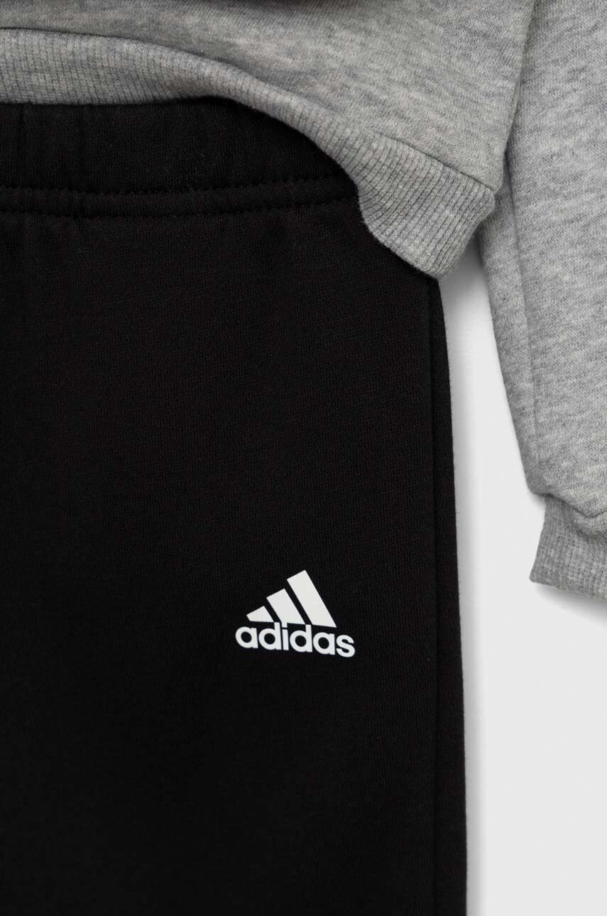 adidas Детски анцуг I LIN FL в сиво - Pepit.bg