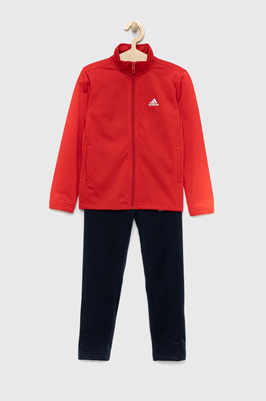 adidas Детски анцуг U BL в червено - Pepit.bg