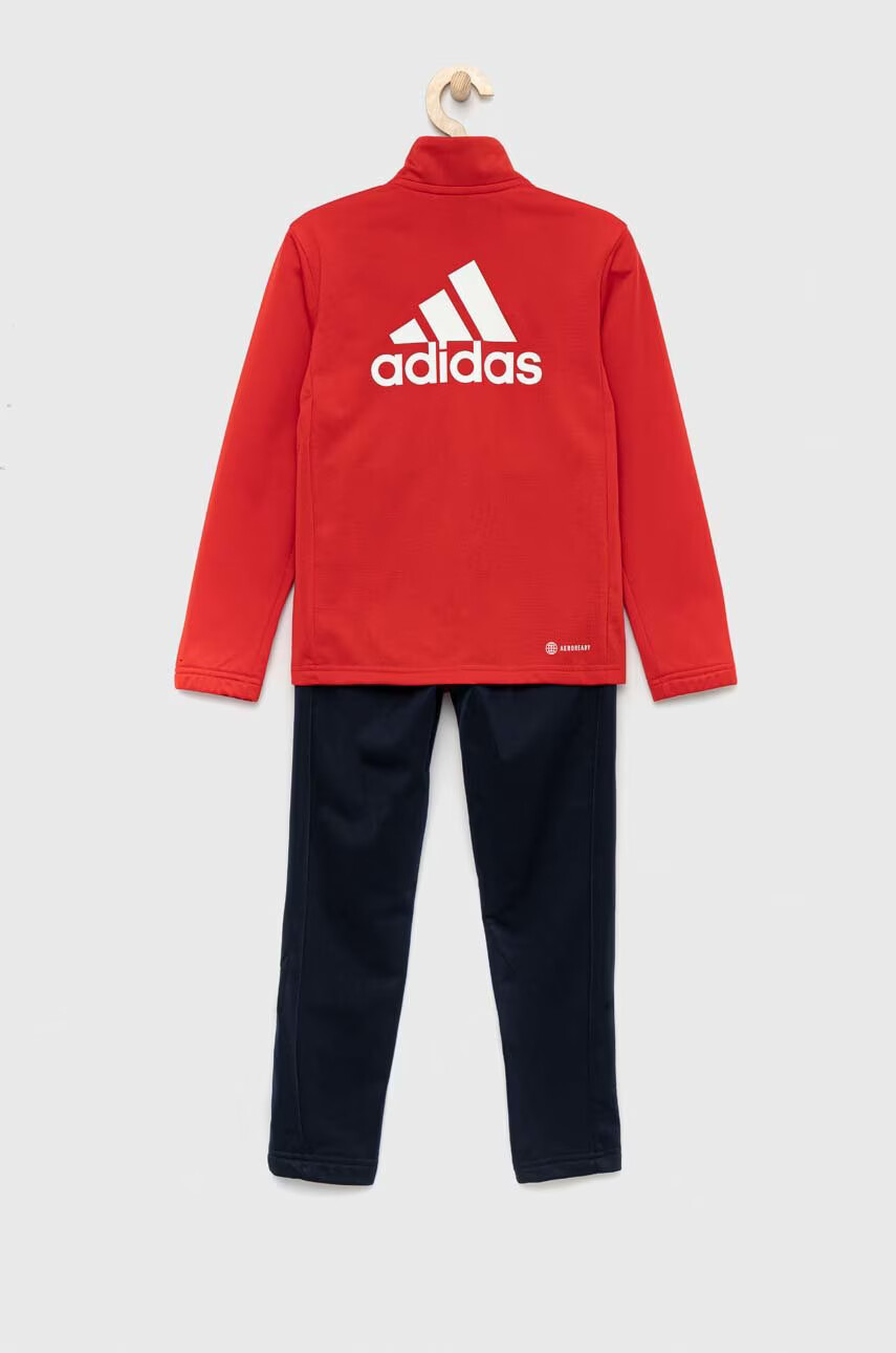 adidas Детски анцуг U BL в червено - Pepit.bg
