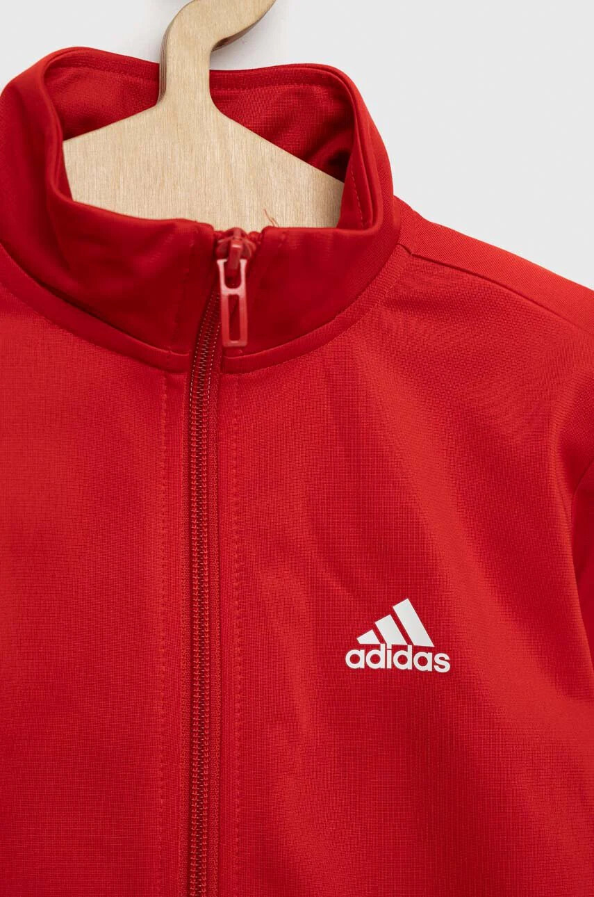 adidas Детски анцуг U BL в червено - Pepit.bg