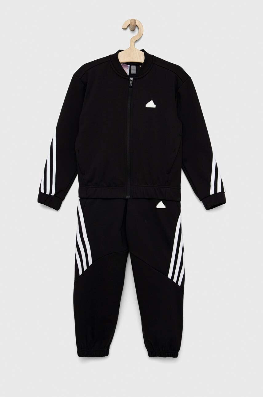 adidas Детски анцуг U FI 3S TGTH в черно - Pepit.bg
