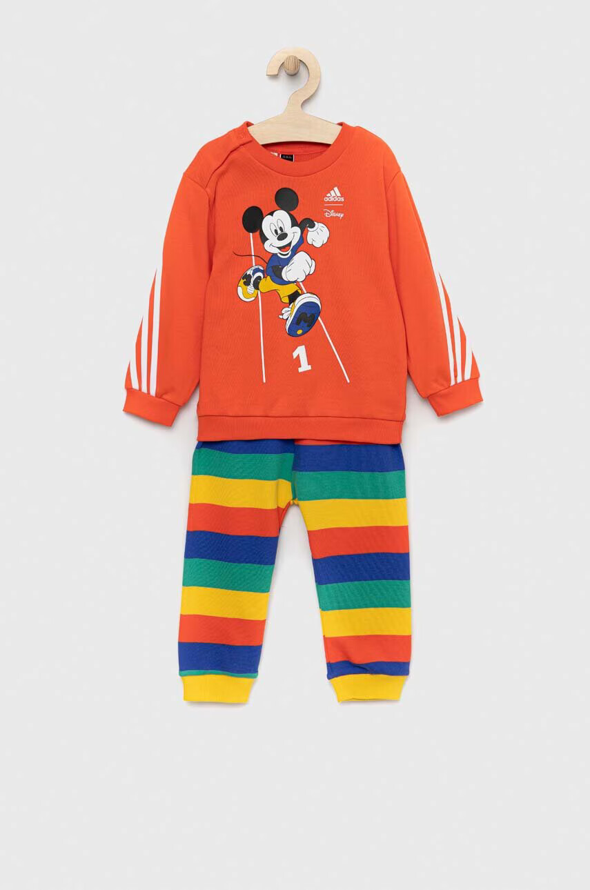 adidas Детски анцуг x Disney в оранжево - Pepit.bg