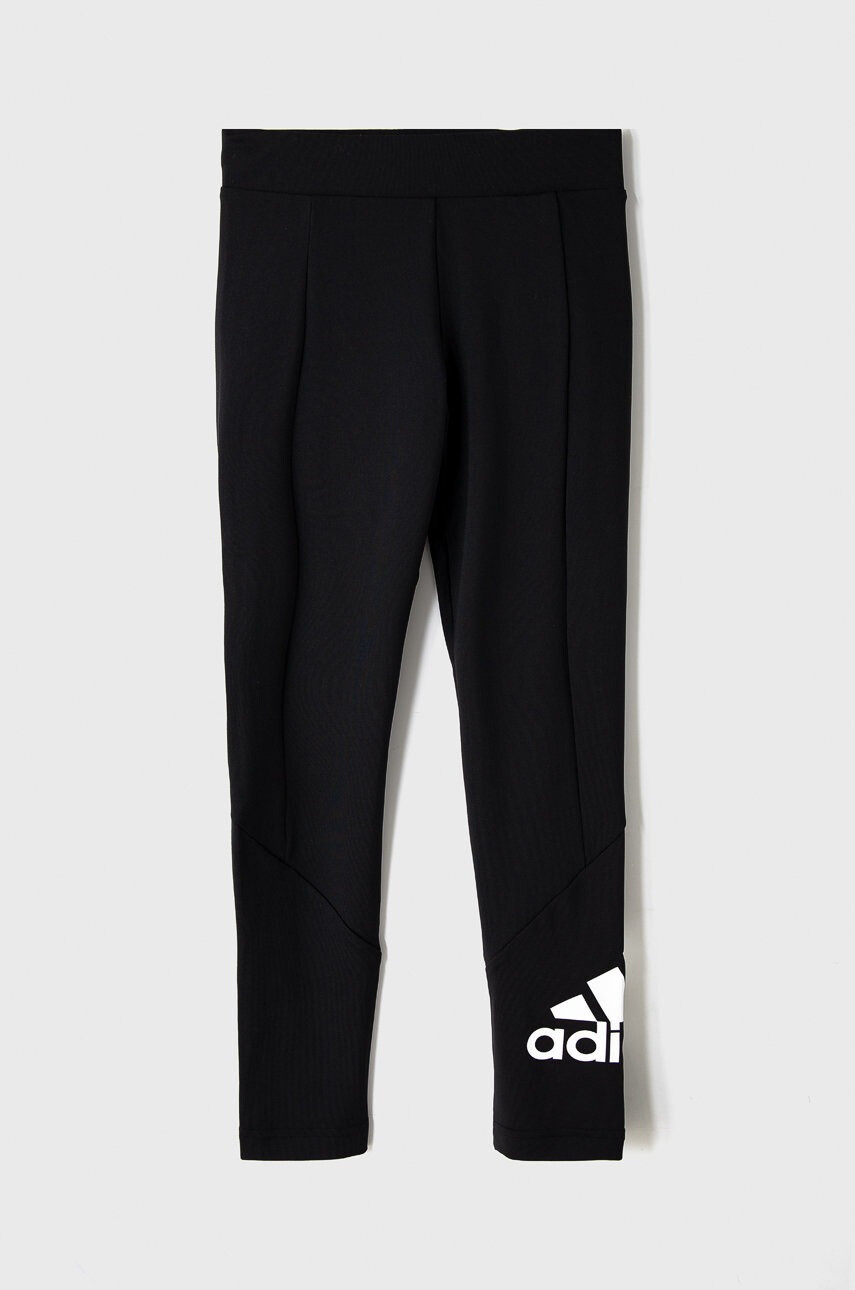 adidas Детски клин GN1438 в черно с принт - Pepit.bg