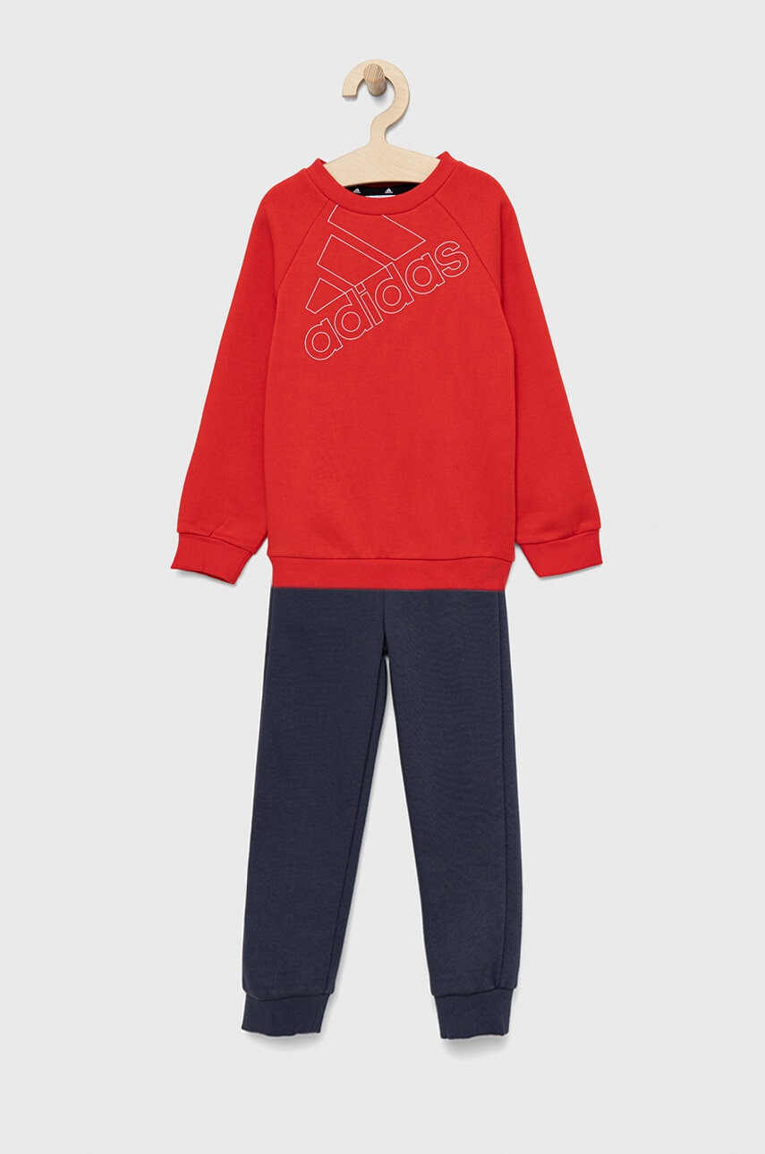 adidas Детски комплект H65820 в червено - Pepit.bg