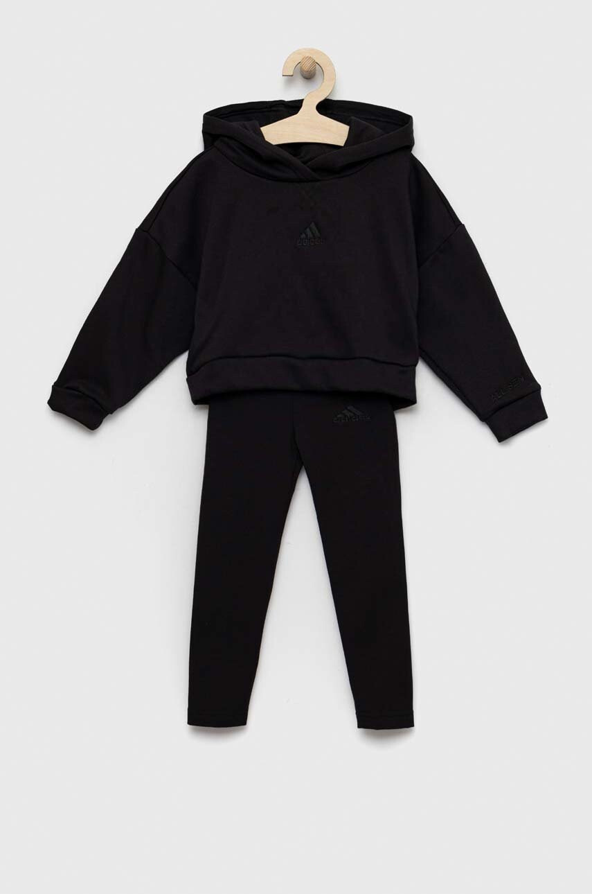 adidas Детски комплект в черно - Pepit.bg