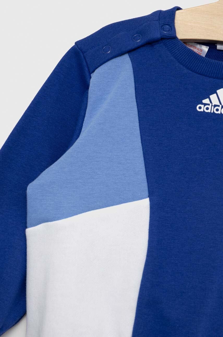 adidas Детски комплект I 3S CB FT JOG в синьо - Pepit.bg