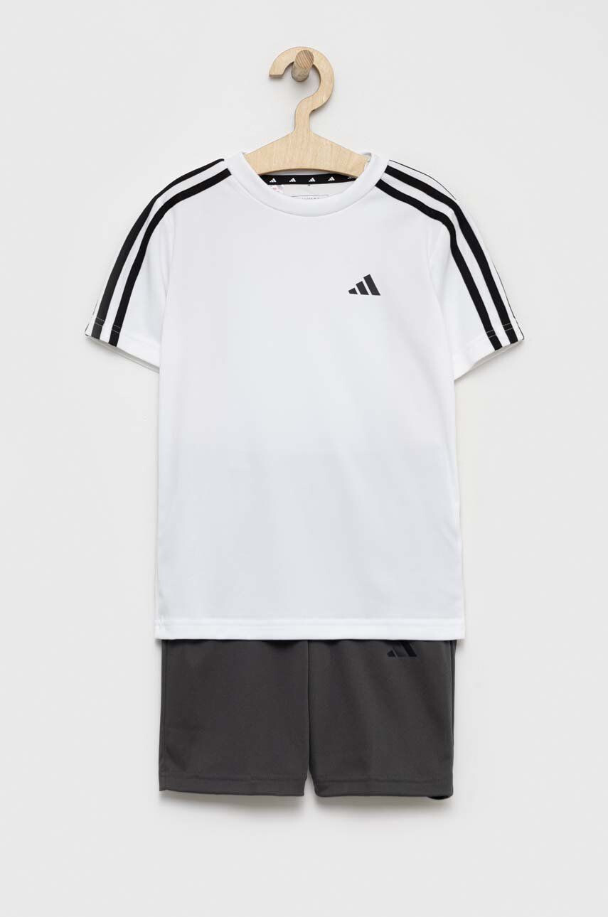 adidas Детски комплект U TR-ES 3S в бяло - Pepit.bg