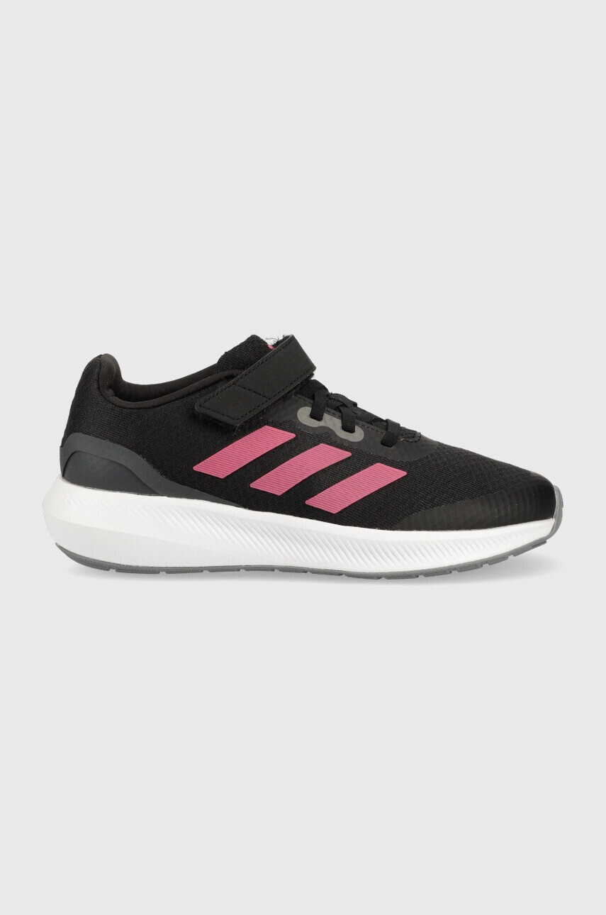 adidas Детски маратонки RUNFALCON 3.0 EL K в черно - Pepit.bg