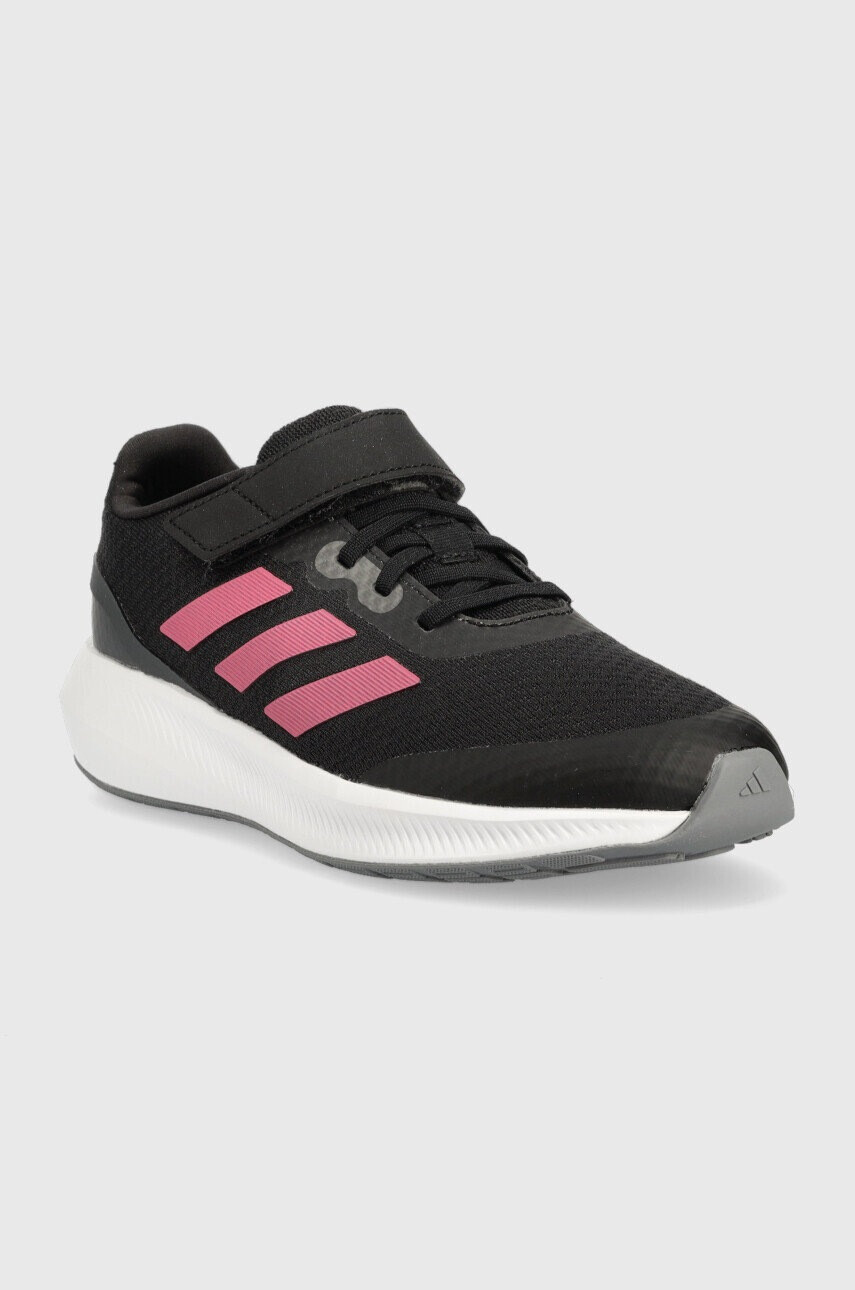 adidas Детски маратонки RUNFALCON 3.0 EL K в черно - Pepit.bg