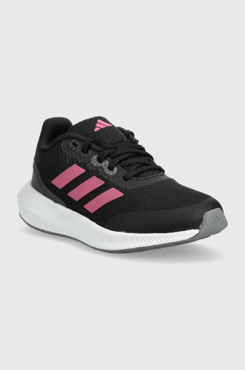 adidas Детски маратонки RUNFALCON 3.0 K в черно - Pepit.bg