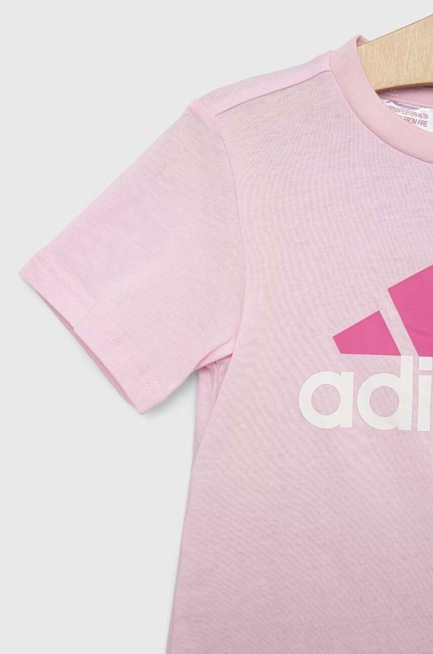 adidas Детски памучен комплект LK BL CO T - Pepit.bg