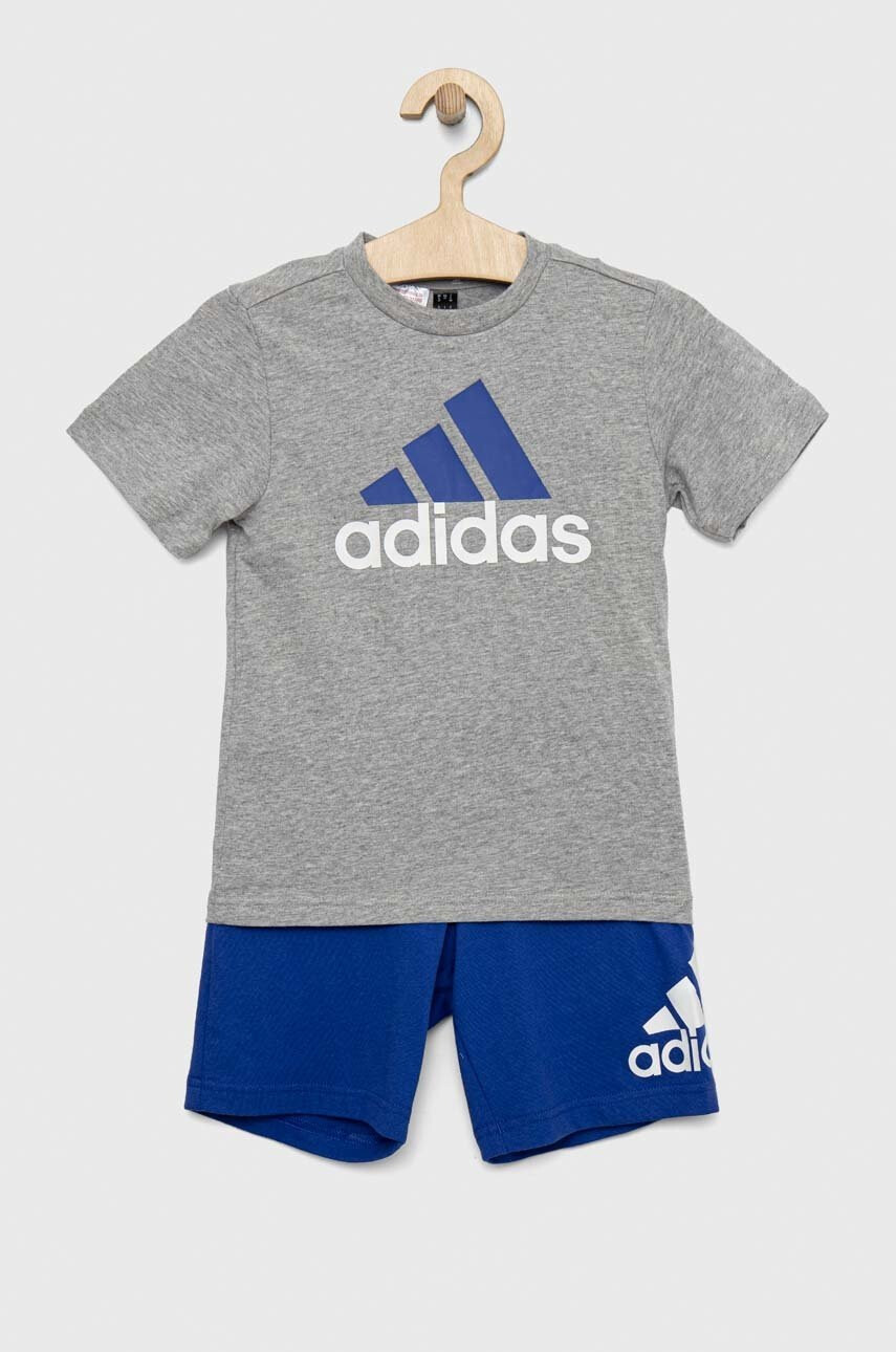 adidas Детски памучен комплект LK BL CO T - Pepit.bg