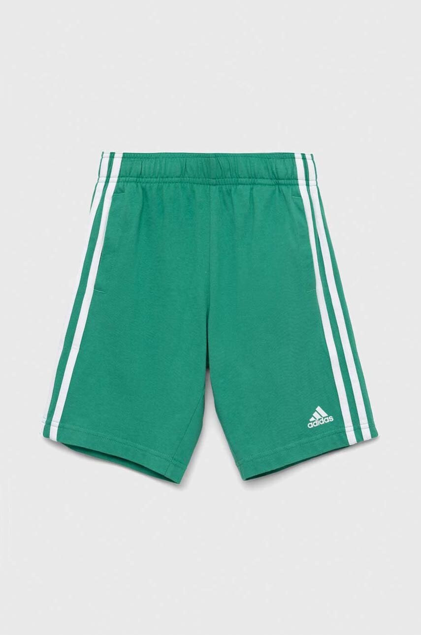 adidas Детски памучен къс панталон U 3S KN - Pepit.bg