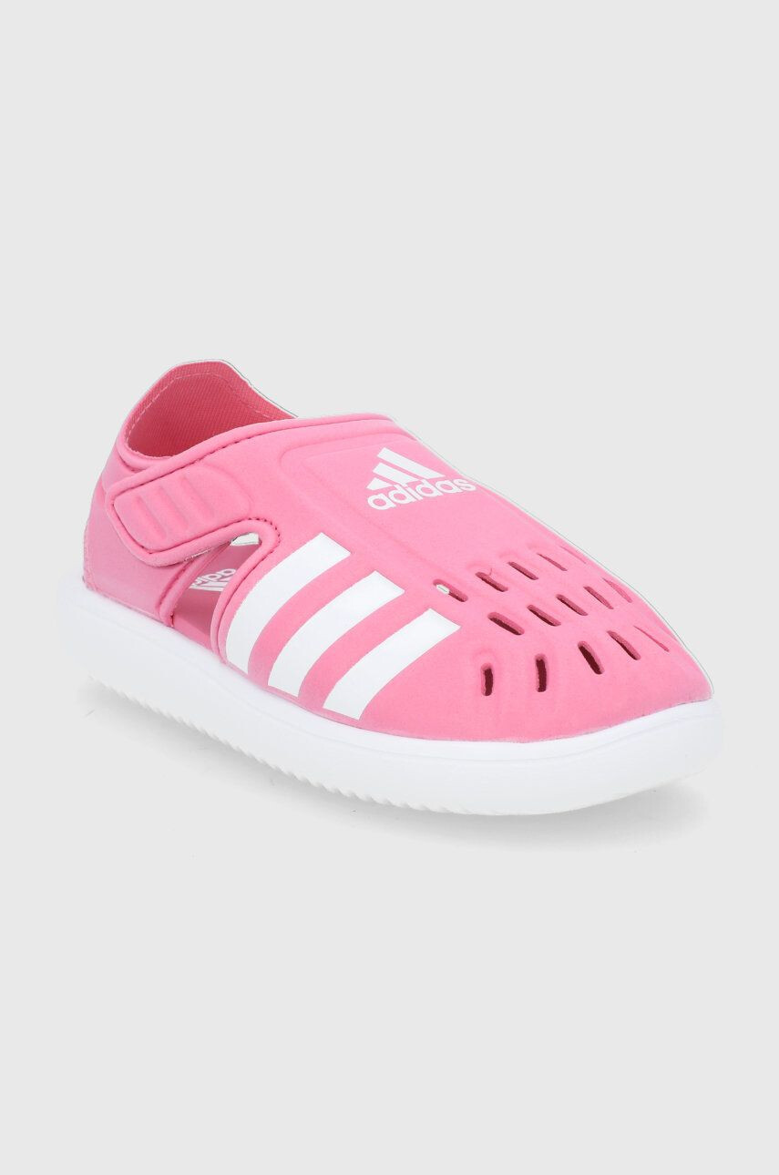 adidas Детски сандали GW0386 в лилаво - Pepit.bg