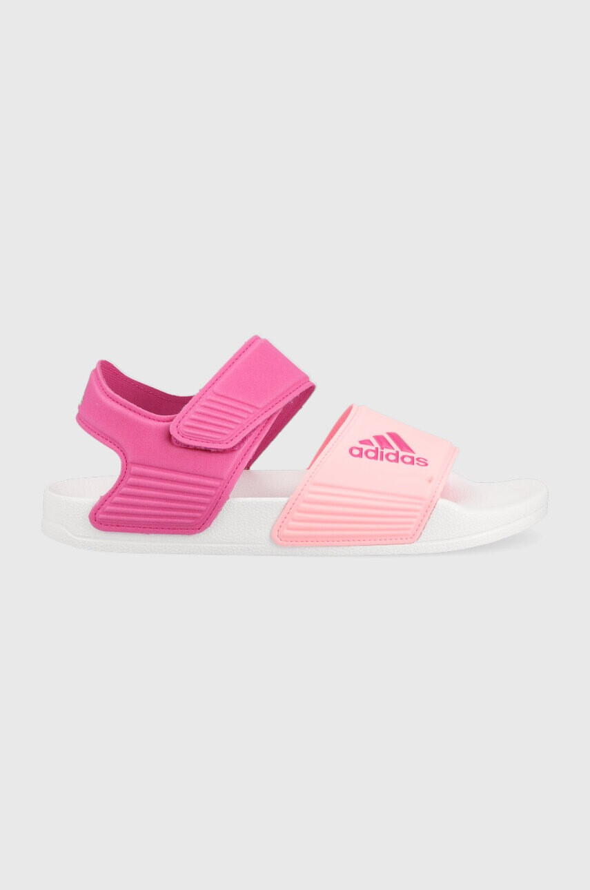 adidas Детски сандали ADILETTE SANDAL K в розово - Pepit.bg