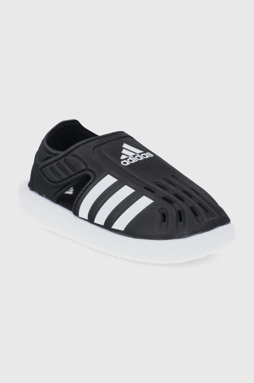 adidas Детски сандали GW0384 в черно - Pepit.bg