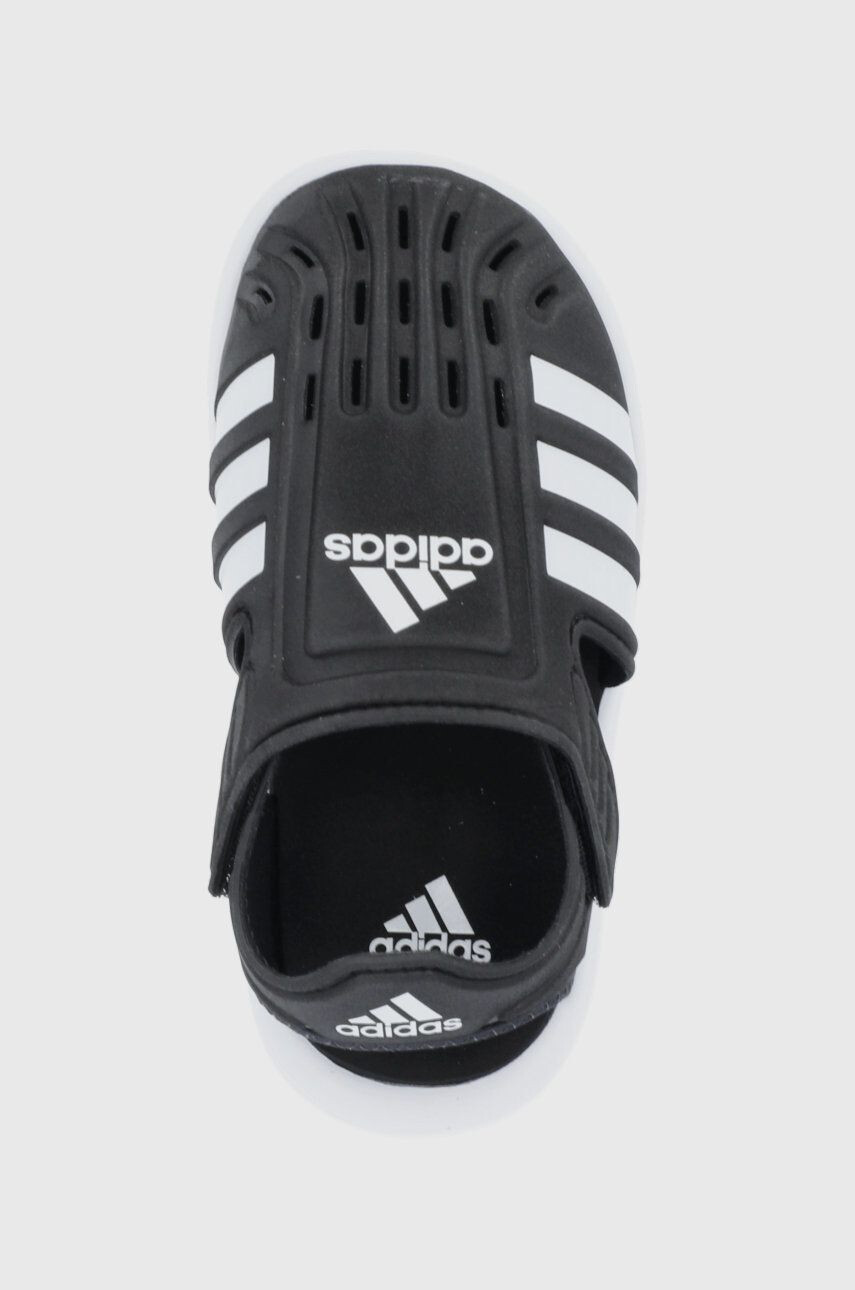 adidas Детски сандали GW0384 в черно - Pepit.bg