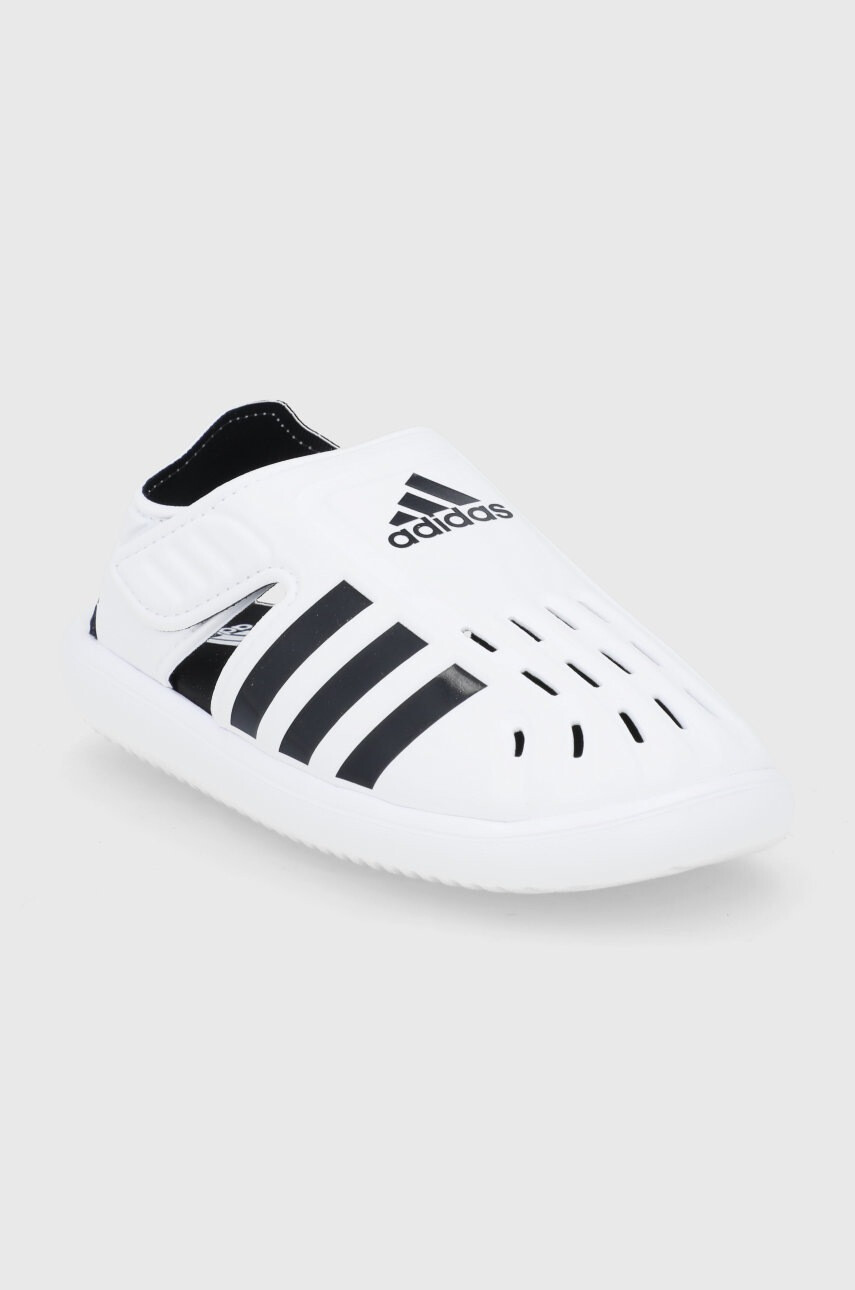 adidas Детски сандали GW0387 в бяло - Pepit.bg