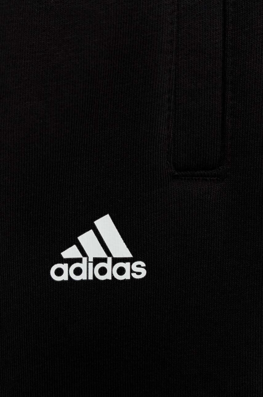 adidas Детски спортен панталон G 3S в черно с десен - Pepit.bg