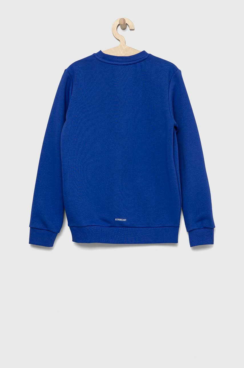 adidas Детски суичър LK в синьо с принт - Pepit.bg