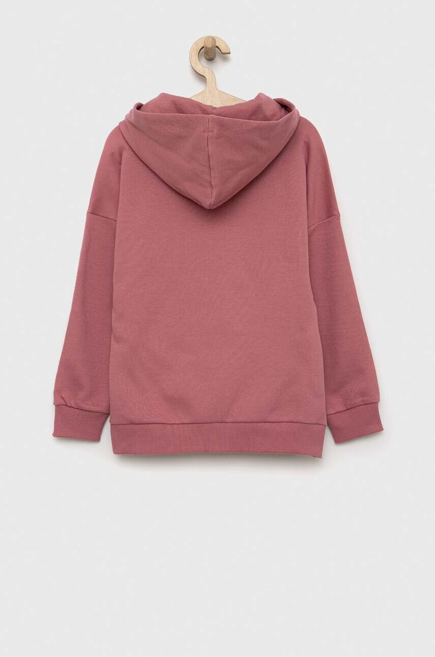 adidas Детски суичър U FI в розово с принт - Pepit.bg