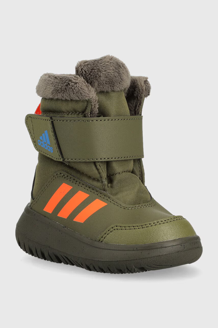 adidas Детски зимни обувки Winterplay I в зелено - Pepit.bg