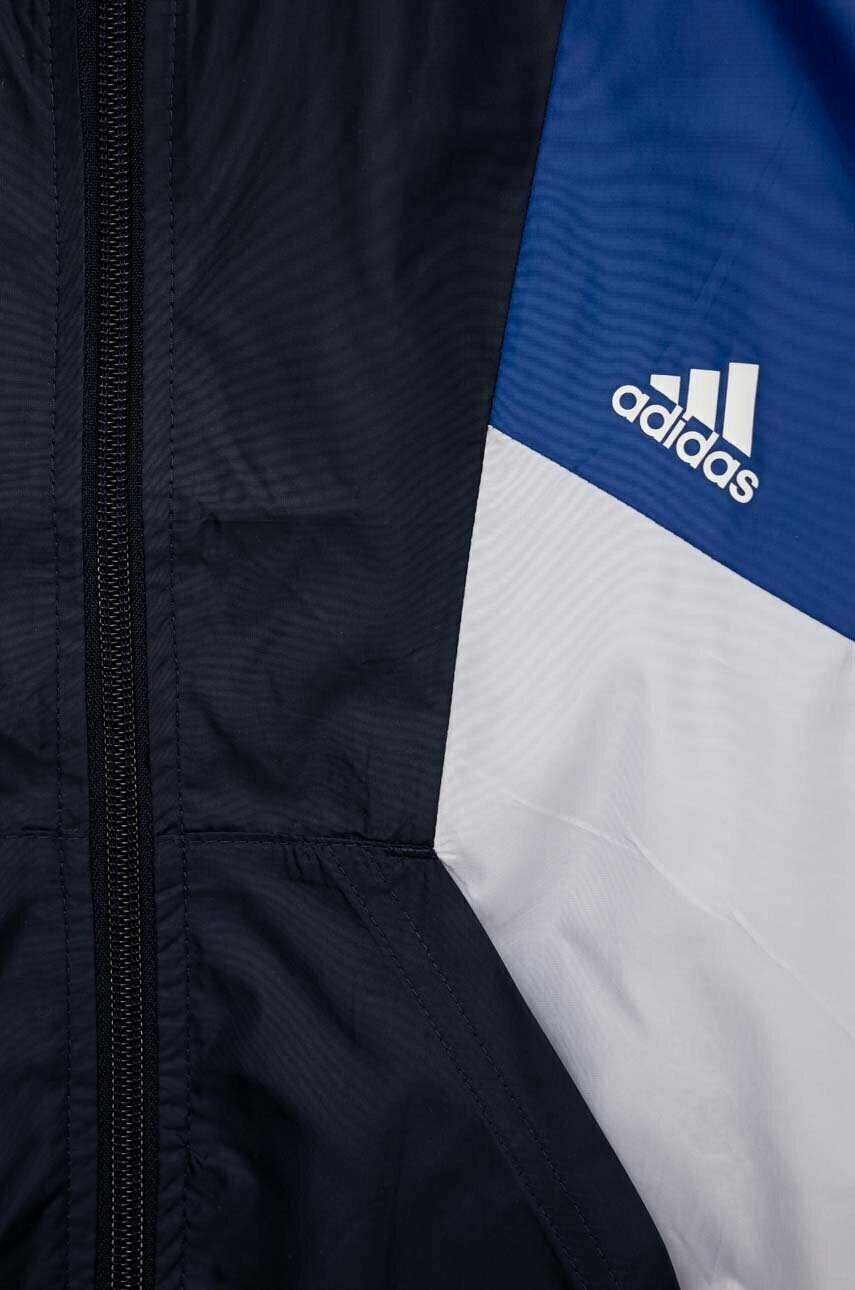adidas Детско яке U 3S CB WB в тъмносиньо - Pepit.bg