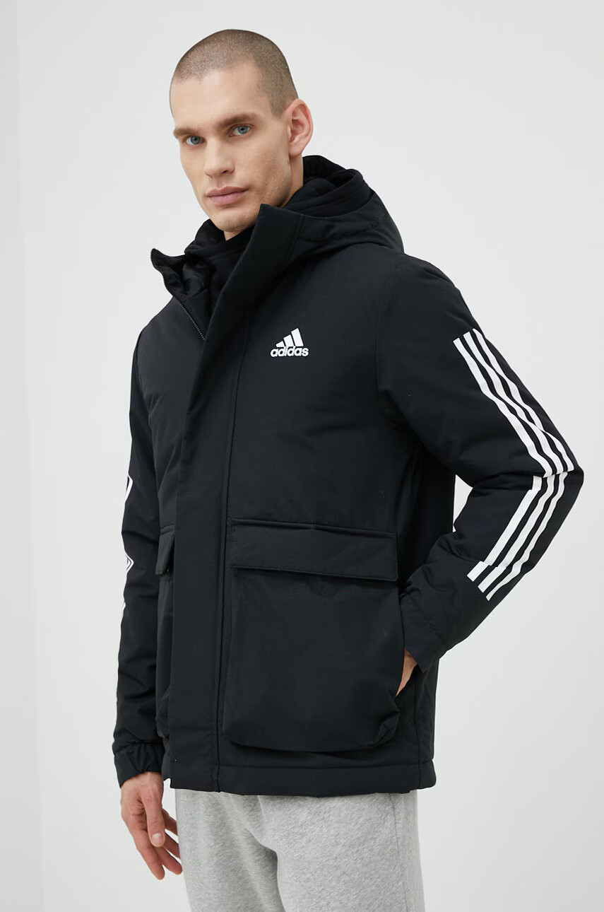 adidas Яке в черно със зимна изолация - Pepit.bg
