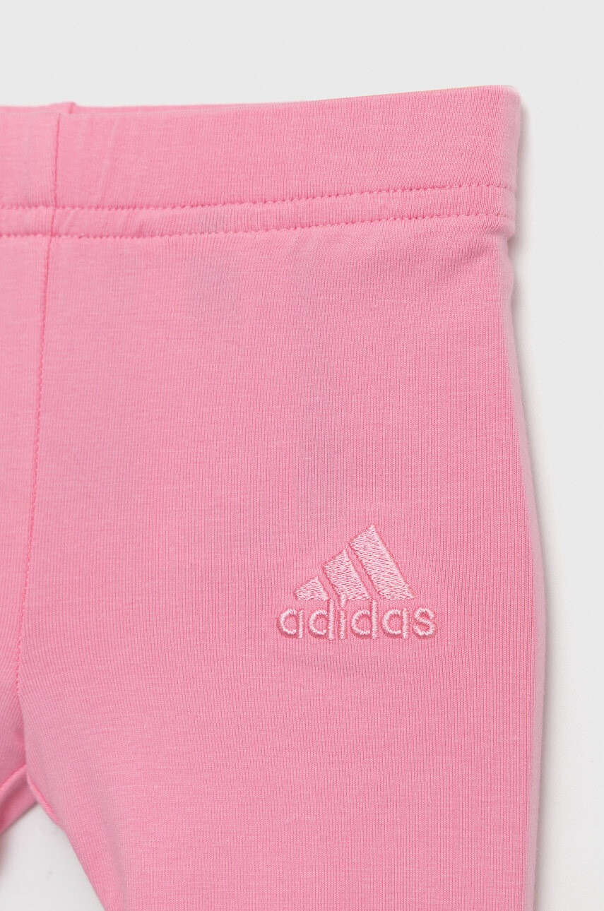 adidas Комплект за бебета в лилаво - Pepit.bg