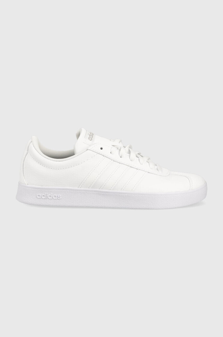 adidas Кожени маратонки COURT в бяло - Pepit.bg