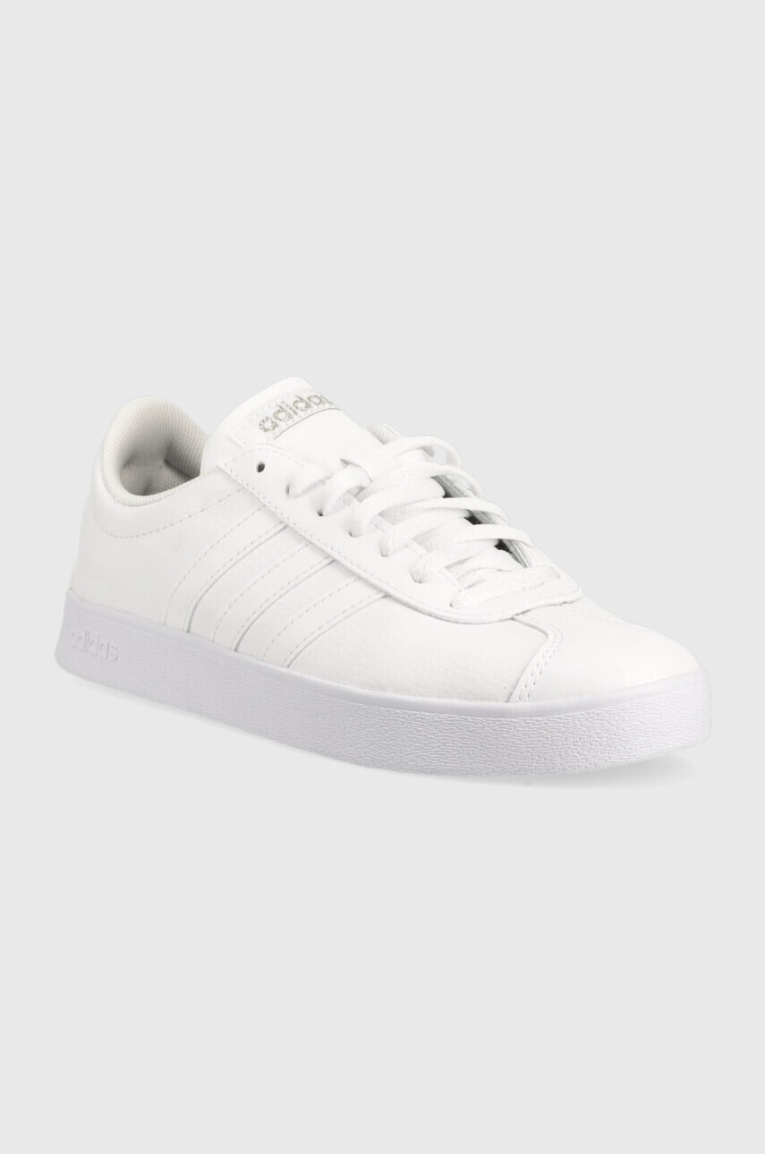 adidas Кожени маратонки COURT в бяло - Pepit.bg