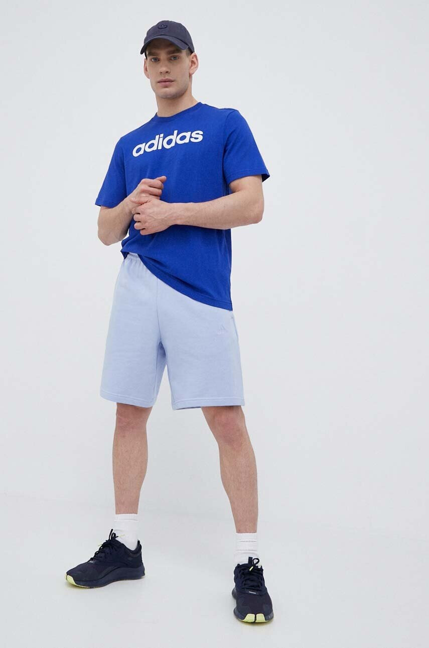 adidas Къс панталон в синьо - Pepit.bg