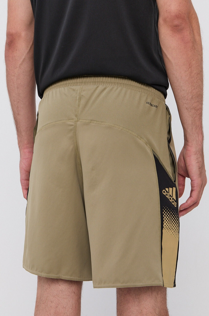 adidas Къс панталон H28805 мъжки в зелено - Pepit.bg