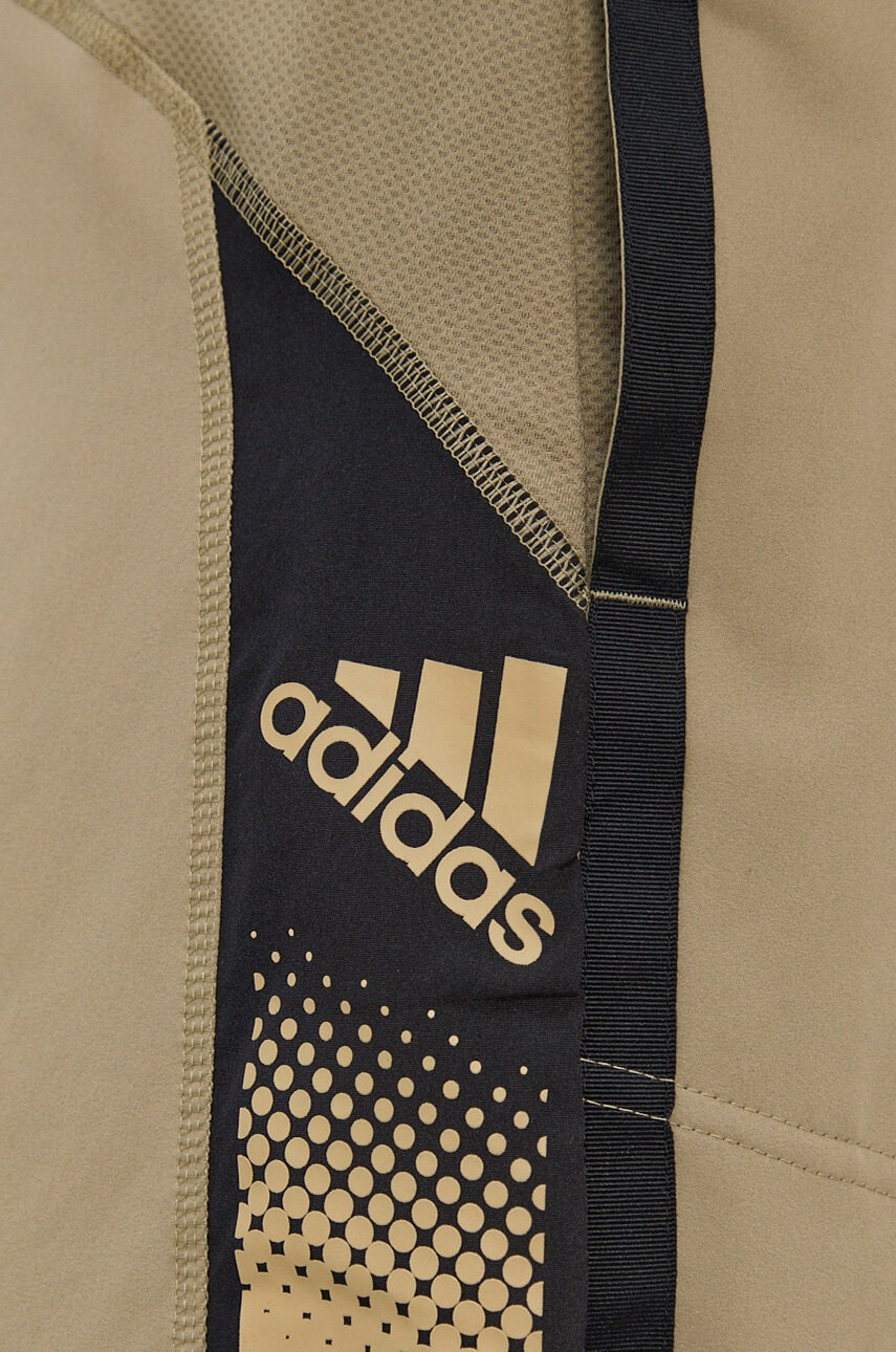 adidas Къс панталон H28805 мъжки в зелено - Pepit.bg