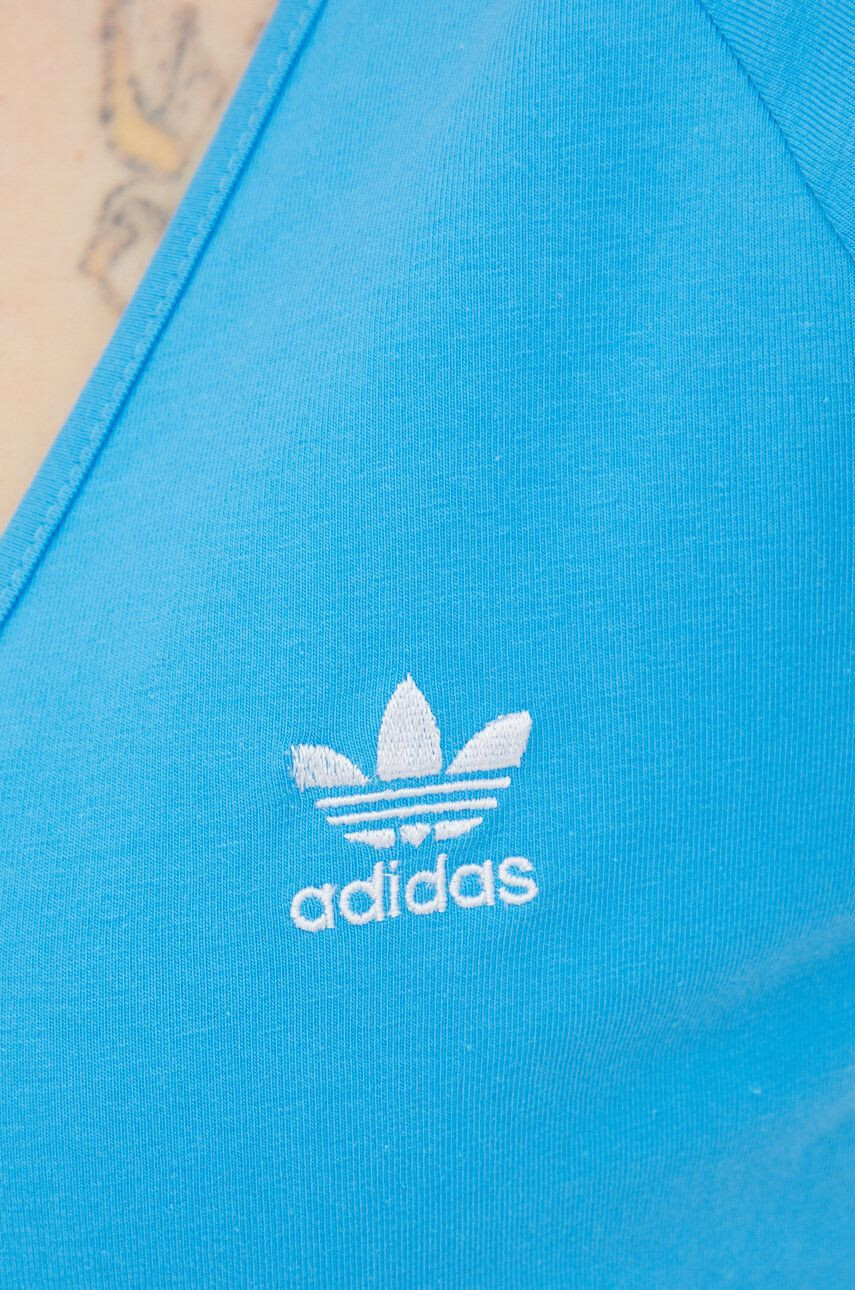 adidas Originals Блуза с дълги ръкави Adicolor HC2041 в тюркоазено - Pepit.bg