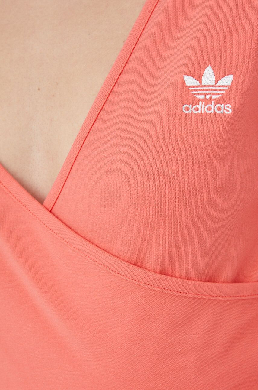 adidas Originals Блуза с дълги ръкави Adicolor HC2050 в розово - Pepit.bg