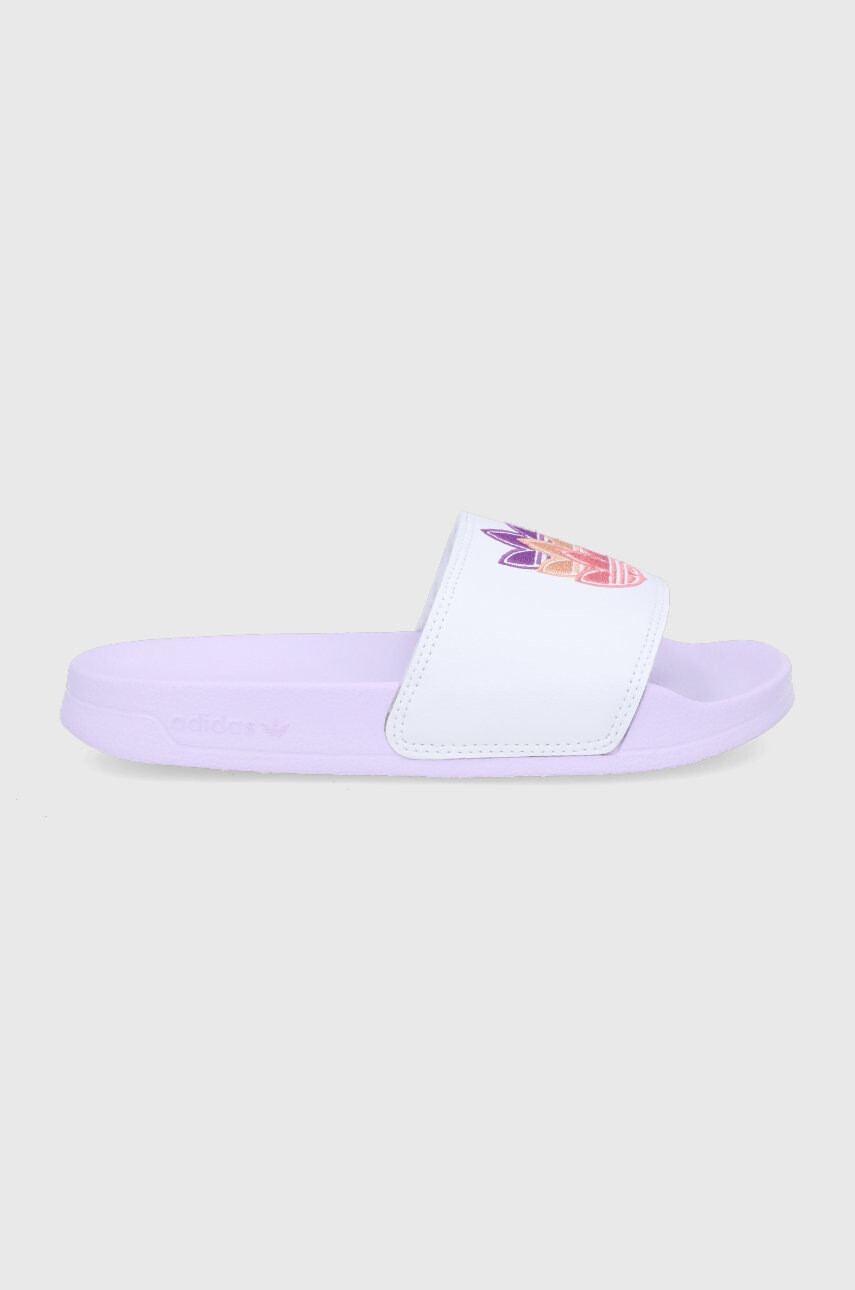 adidas Originals Чехли Adilette GZ8144 дамски в бяло - Pepit.bg