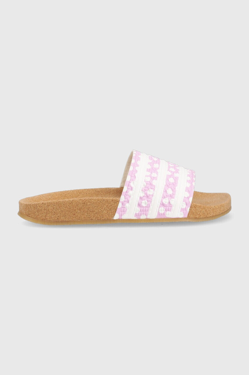 adidas Originals Чехли в лилаво - Pepit.bg