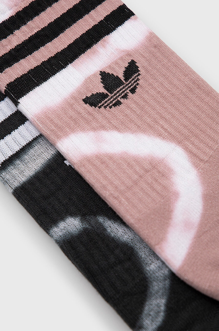 adidas Originals Чорапи (2 чифта) HC3454 дамски в розово - Pepit.bg