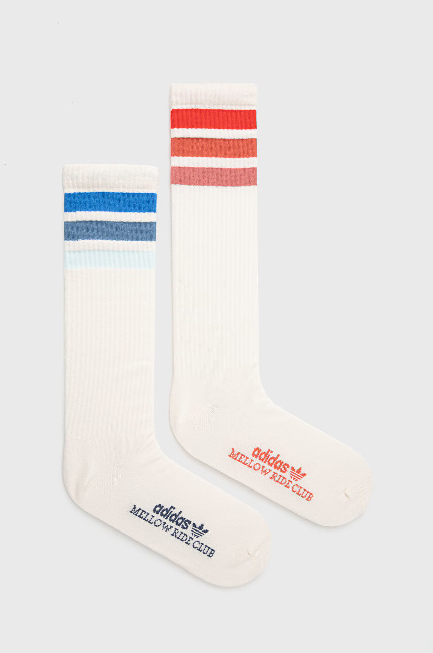 adidas Originals Чорапи Traceable Series (2-pack) в бежово - Pepit.bg