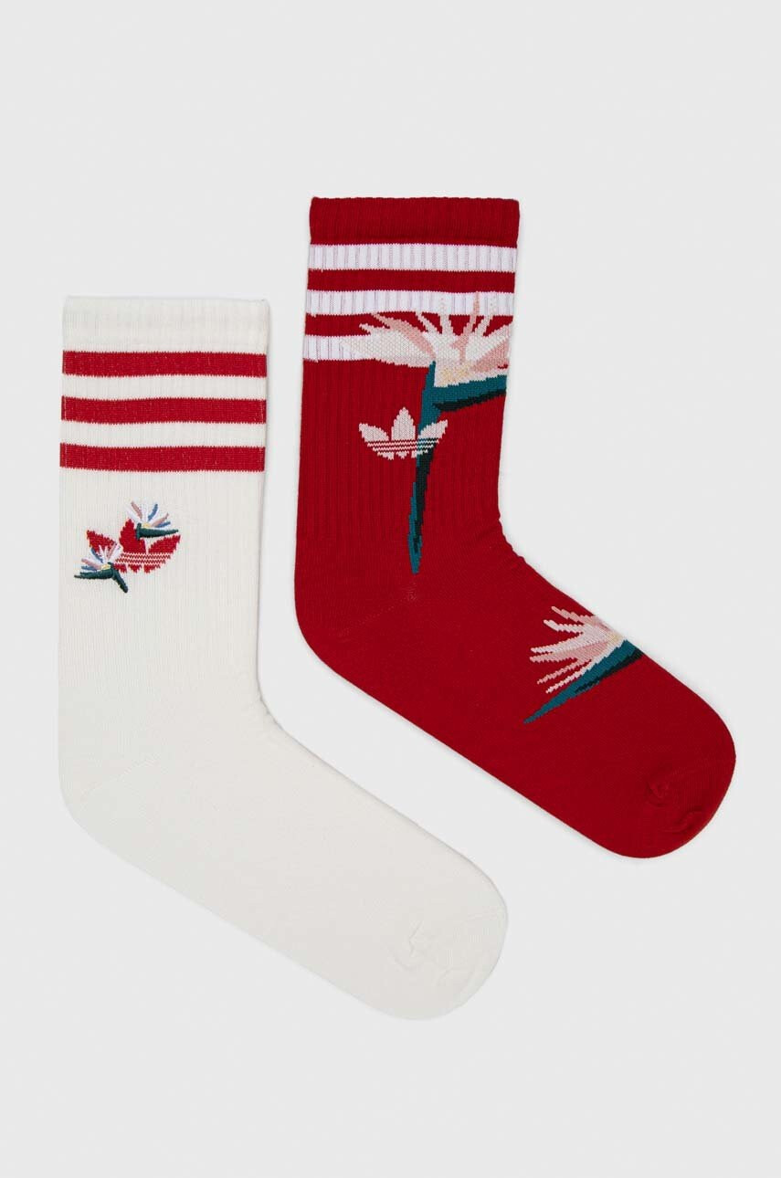 adidas Originals Чорапи X Thebe Magugu (2 чифта) - Pepit.bg