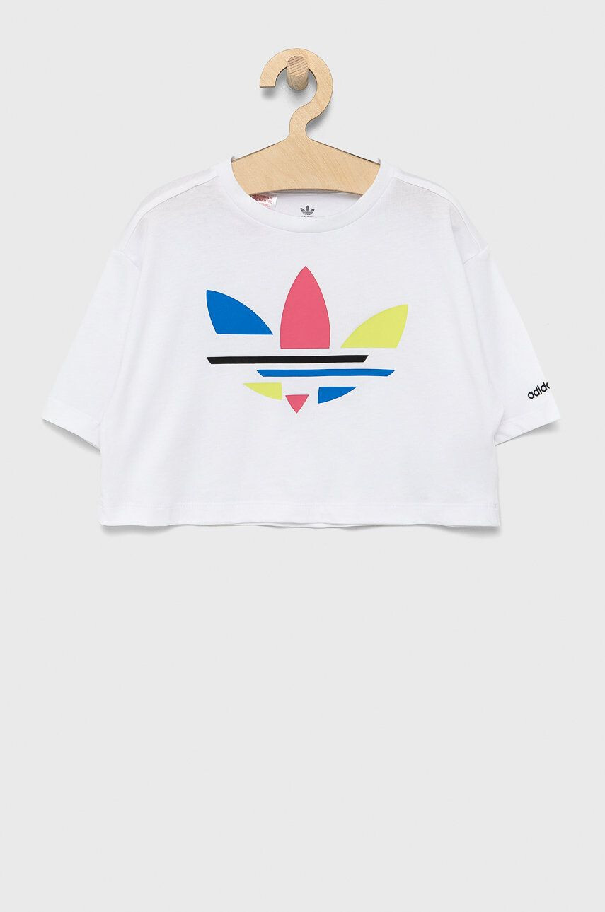 adidas Originals Детска памучна тениска - Pepit.bg