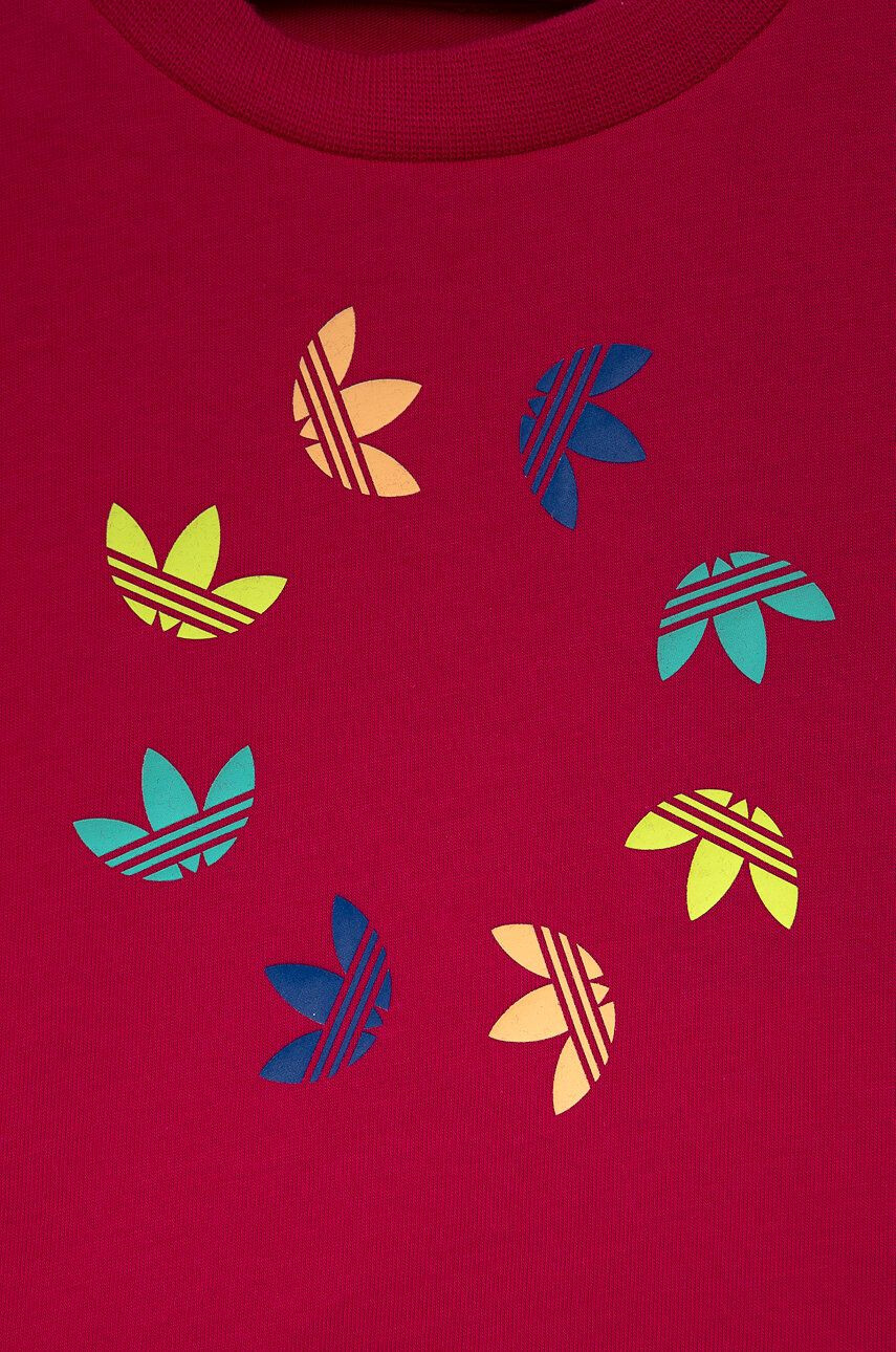 adidas Originals Детска памучна тениска HE6845 - Pepit.bg