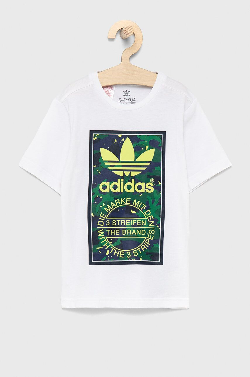 adidas Originals Детска памучна тениска - Pepit.bg