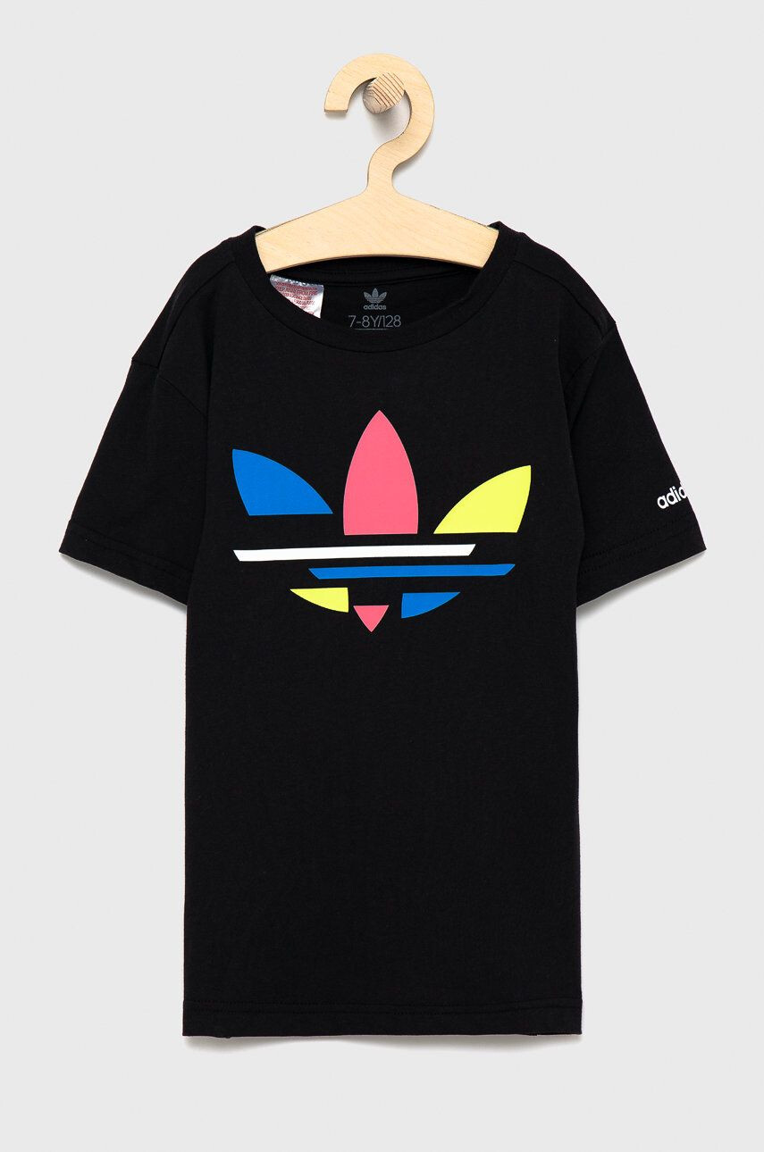 adidas Originals Детска памучна тениска HF7452 - Pepit.bg